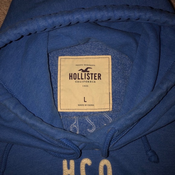 Hollister Hoodie Womens LRG Pull over Fleece Lined - Picture 4 of 4